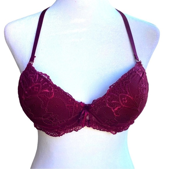 SOPHIE B LACE PUSH UP PADDED BRA 34B - Picture 1 of 5